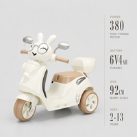 Voiture pour enfants à piles avec télécommande parentale, fonction de suppression manuelle, construction robuste en ABS, vitesse sécurisée pour les tout-petits