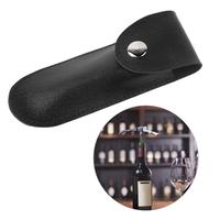 Étui en cuir noir pour tire-bouchon, étui de ceinture pour serveurs, pochette en cuir pour ouvre-bouteille, pour barmans