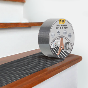 Cinta antideslizante de escalera de <span class=keywords><strong>goma</strong></span> PEVA transparente para peldaños de escaleras - Product Image 4