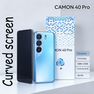 Téléphone Débloqué - Android 16/17 Camon 40 Pro Smartphone Appareil Photo 108MP 4G 5G Double SIM 8Go+128Go Prix de Gros - Product Image 2