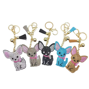 Diamond Luxury Turtle Metal Alloy Creative Multi-Color Hanging Bag Pendant Five-Pointed Star Design Made of Crystal Keychain