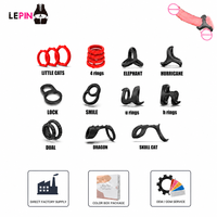 Anneau pénien vibrant en silicone liquide personnalisé OEM/ODM avec logo, vente en gros d'usine, jouet sexuel pour adulte, retardateur d'éjaculation