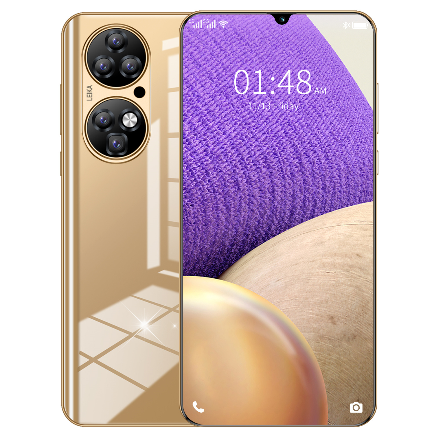 6,7 дюймов сенсорный экран смартфона P50Pro + открытые мобильные телефоны Android мобильного телефона