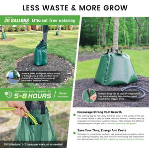 Tree Watering Ring Tree Bag for Watering Pvc Drip Irrigation System - Product Image 4