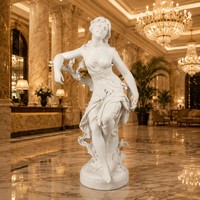 Sculpture de Musée Classique en Marbre Blanc Sur Mesure - Pièce d'Art Haut de Gamme Finie à la Main pour les Propriétés et les Galeries