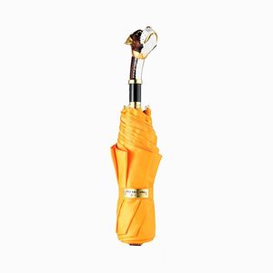 Most Popular <b>Windproof</b> Three-Folding Dog Manual Control Adults' Animal Handle Design <b>Umbrella</b> - Product Image 1