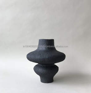 Macetas Modernas de Hierro Negro con Diseño Elegante, Floreros de Metal de Lujo para Decoración del Hogar, Hotel o Bodas - Product Image 6