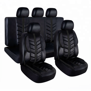 Coprisedile per auto 3D in pelle universale impermeabile con motivo di lusso personalizzato di design - Product Image 3
