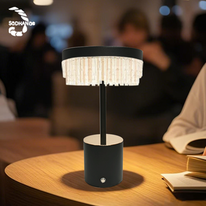 Lampes de table d'intérieur de style moderne exceptionnel en fer, couleur sable noir et blanc, 5 watts, pour la décoration de la maison - Product Image 4