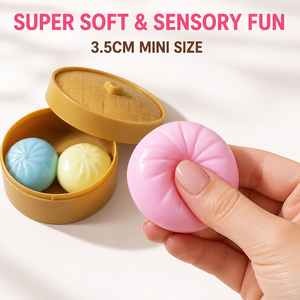 Coffret de jouets squishy surprise Mood Dumpling, boîte mystère à paillettes, jouet à presser doux pour les cadeaux d'anniversaire des enfants - Product Image 5