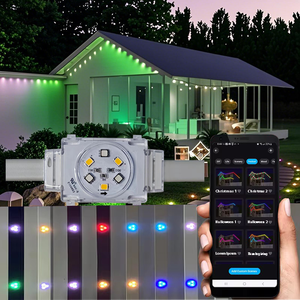 Ngoài trời 4-cáp giáng sinh vĩnh viễn không thấm nước DC48V điểm ảnh hệ thống chiếu sáng - Product Image 1