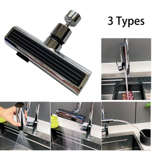 อุปกรณ์กันน้ำกระเด็นแบบหมุนได้สำหรับก๊อกน้ำดีไซน์ทันสมัย รุ่น Waterfall Kitchen พร้อมหัวต่อแบบยืดหดได้ ใช้ได้กับก๊อกน้ำทั่วไป - Product Image 4