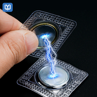 Boutons magnétiques en PVC personnalisés en gros, aimants puissants et cachés pour vestes matelassées et manteaux, fermetures invisibles, boutons magnétiques