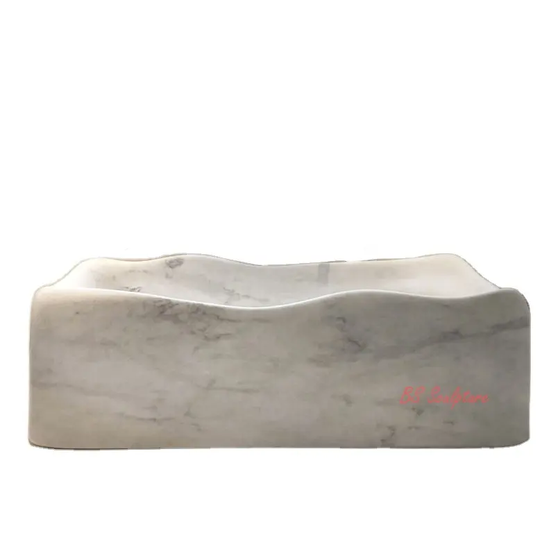 comfortable design white carrara marble bathtubs freestanding white acrylic bathtub home decoration