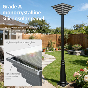<span class=keywords><strong>Lampe</strong></span> <span class=keywords><strong>solaire</strong></span> de jardin à haute luminosité, étanche, avec capteur de lumière, télécommande, alimentée par énergie <span class=keywords><strong>solaire</strong></span>, pour cour et rue, 200W 100W - Product Image 3