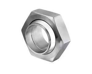 ข้อต่อสุขภัณฑ์ <span class=keywords><strong>SANTHAI</strong></span> SS304/316L แบบ DIN พร้อมปะเก็นซิลิโคน - Product Image 4