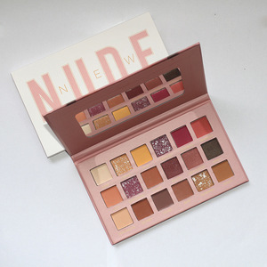 Ombretti all'ingrosso per il trucco occhi: 18 colori a lunga durata, perlescenti, opachi, glitter fini, shimmer, marrone, rosso vino, nude, pigmentati - Product Image 4