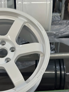 LZT-1263 Gloss Pearl <strong>White</strong> Forged Monoblock Volk Racing <strong>TE37</strong> Wheels 17 18 19-inch 5x114.3 <strong>Rims</strong> for Civic Si Type R G80 M3 S2000 - Product Image 5