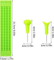 Tableau d'écriture Braille à 4 lignes et 28 cellules avec stylet, ardoise Braille portable pour la pratique des aveugles, fournitures d'apprentissage