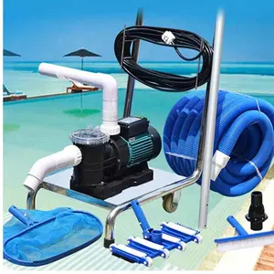 Suministros flexibles para piscina, bomba de succión, barredora automática, manguera de aspiradora de agua gratis