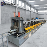 Máquina Perfiladora de Correas Metálicas Tipo C de Alta Velocidad Totalmente Automática, Capacidad de Producción de Perfiles de Acero de 80mm a 300mm