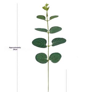 Feuilles <span class=keywords><strong>d</strong></span>'eucalyptus artificielles de petite taille, style Mori, pour couronnes DIY, corsages, accessoires de bouquets, accessoires de plantes vertes <span class=keywords><strong>d</strong></span>'extérieur - Product Image 2