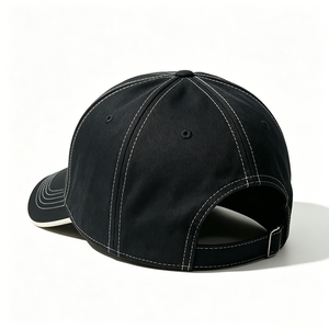 Unisex ACE Embroidered <b>Baseball</b> <b>Cap</b> <b>Black</b> Adjustable <b>Baseball</b> Hat White Stitching Casual Sporty <b>Cap</b> Daily Travel Outdoor - Product Image 4