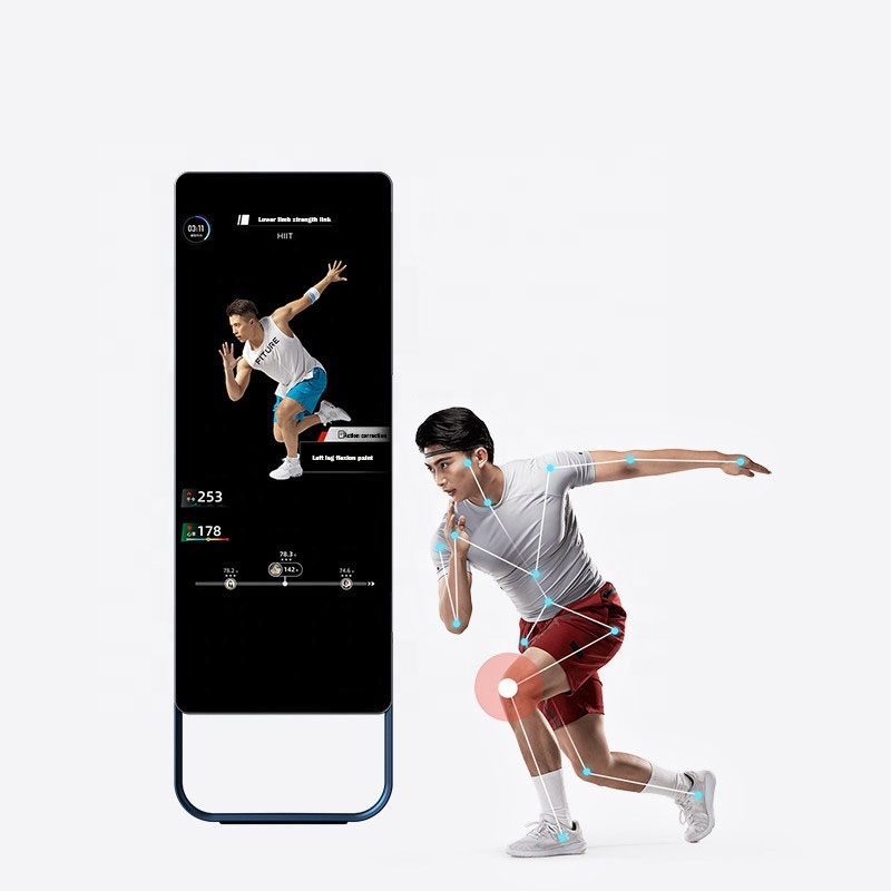 Smart Interactive Fitness Mirror AI Exercise
