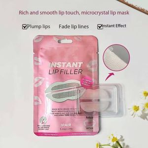 Masque de soin des lèvres à micro-aiguilles avec acide hyaluronique pour hydrater et raffermir les rides des lèvres pour femmes adultes - Product Image 2