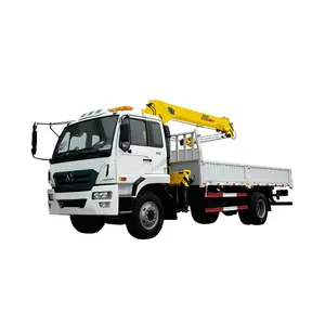 3 ton kamyon monte mobil vinç SQ3.2ZK1 teleskopik vinç satış Dubai