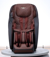 Fauteuil de massage intelligent en cuir PU de luxe pour le corps entier, fauteuil de massage à gravité zéro de luxe pour usage domestique