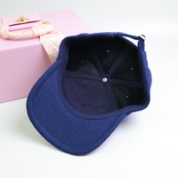 Casquette de baseball en tissu de laine avec logo brodé personnalisé, nouvelle, avec boucle en forme de jour et visière incurvée réglable