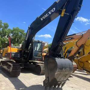 รถขุดไฮดรอลิกตีนตะขาบ Volvo EC210DL มือสอง สภาพดี รุ่นปี 2024 เครื่องยนต์และปั๊ม 48 แรงม้า น้ำหนัก 21 ตัน บุ้งกี๋ 1 เมตร - Product Image 3