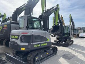 Mini-excavatrice hydraulique Zoomlion ZE60G avec une capacité de 6 tonnes, une benne de 0,23 mètre cube, un moteur Yanmar, une pompe et des composants PLC essentiels - Product Image 6