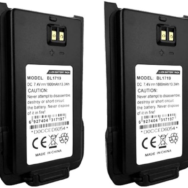 Hytera Bl1719 1800mah Battery for Hyt Tc-508 Tc-500s Tc-585 Tc-560 Tc-510 Walkie Talkie Battery Bh1104 Bh1106