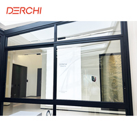 Prix d'usine bon marché 2 pistes double vitrage en alliage d'aluminium cadre double verre fenêtre coulissante philippines