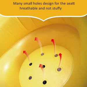 ที่นั่งเด็กแบบเป่าลมเก้าอี้เรียนรู้สำหรับเด็ก - Product Image 4