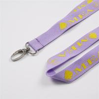 CH Wholesale Sublimation Printing Polyester Lanyards With Logo Custom Certification Keychain OEM ODM ECO Promotion Event Gifts