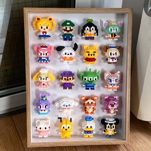 Kit de blocs de construction éducatifs créatifs miniatures avec des modèles de personnages d'animaux de dessin animé, jouet pour bébés - Product Image 3