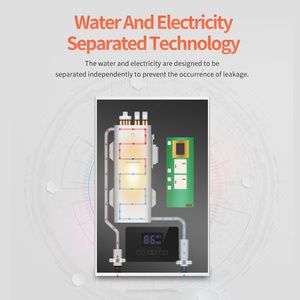 Calentador de Agua Instantáneo sin Tanque SiHUA OEM con Control Táctil y USB para Uso en Hoteles y Hogares, Compatible con 240V - Product Image 5