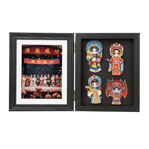 Cadre <span class=keywords><strong>photo</strong></span> pliable double face en bois 2026 avec boîte à ombre 3D pour photos et décorations culturelles - Product Image 2