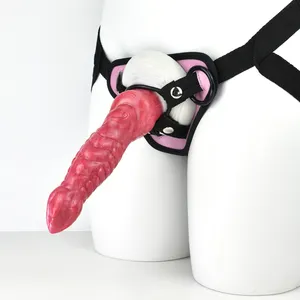 FAAK – ceinture de chasteté, 8.26 pouces, grand monstre loup, pénis réaliste dans le vagin pour hommes, sexe, nouvelle collection