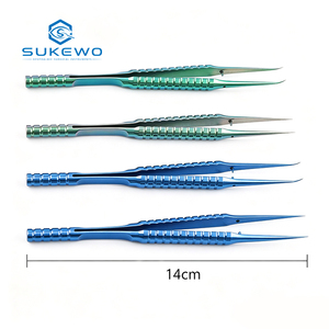 Pinzas <span class=keywords><strong>de</strong></span> Titanio KEWO con Punta Micro, Alta Precisión, Punta Fina, 14 cm, para Reparación Oftálmica, Uso Clínico e Industrial, Suministro <span class=keywords><strong>de</strong></span> Circuitos Integrados - Product Image 1