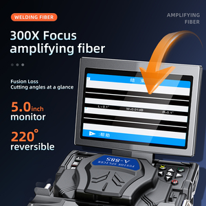 Skl a88s Fusion splicer sợi quang nối máy máy hàn với Bộ dụng cụ công cụ hộp cho sợi quang thiết bị - Product Image 4