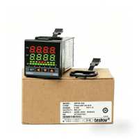 Termostato PID Teshow EM105, Controlador de Temperatura de Plástico ABS de 48*48 mm, IP43, Resolución de 0.1°C, Comunicación RS-485, OEM/ODM, CE