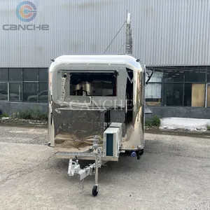 Remolque de Comida Móvil para Venta Ambulante, de Acero Inoxidable, 4m, Tipo Canche - Product Image 6