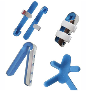 Attelle de soutien réglable de fracture de main moyenne en aluminium orthopédique médicale en métal pour le <span class=keywords><strong>doigt</strong></span> <span class=keywords><strong>cassé</strong></span> - Product Image 3