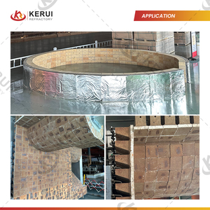 Ladrillos Refractarios de Magnesita a Precio de Fábrica, Ladrillo de Magnesia de Alta Pureza al 95% para Horno Rotatorio de Cemento - Product Image 3