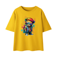 Nouvelles Écussons PVC Lavables DIY en Forme d'Ours pour Vêtements, Autocollants Thermocollants, Plusieurs Couleurs Disponibles