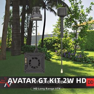 Kit CADDX Walksnail Avatar GT 2W HD Longue Portée VTX Système 1080P Vision Nocturne FPV Plastique Aile Fixe Drones de Course - Product Image 2